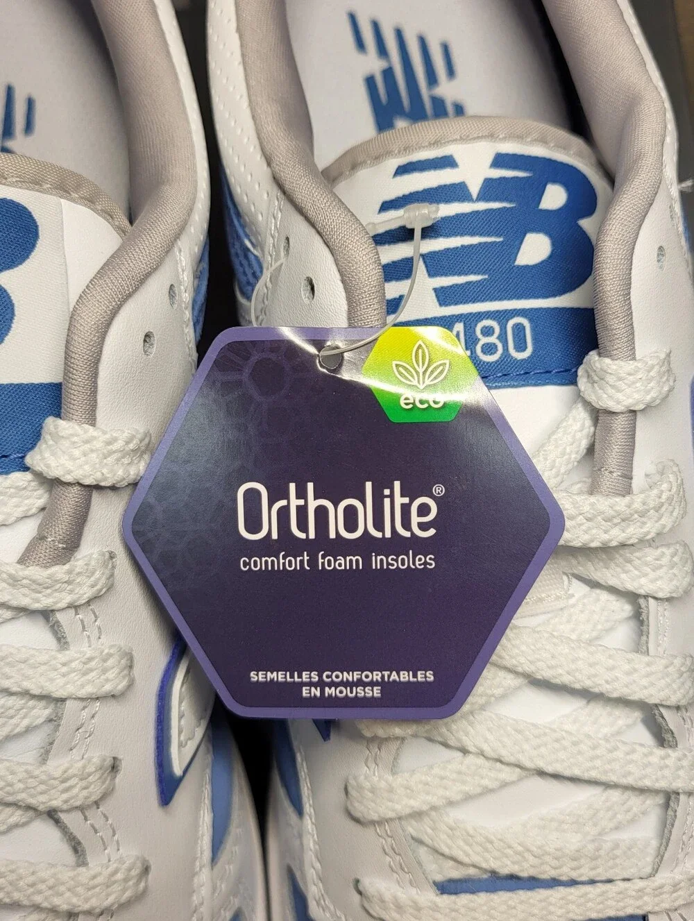 *NEW* New Balance 480 White Royal Blue Sneakers Shoes Retro Men's Size 13 D